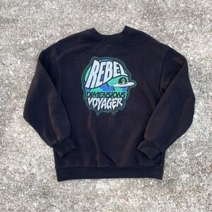 REBEL DIMENSIONS VOYAGER CREW
Black H&M Divided sweatshirt (XS)